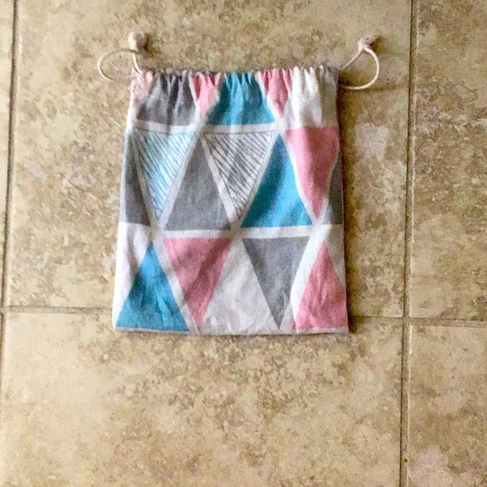Three color hand bag